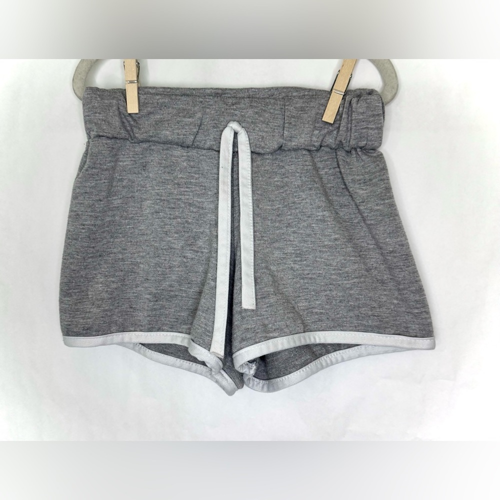 Light Grey and White Shorts By Sweet Hearts